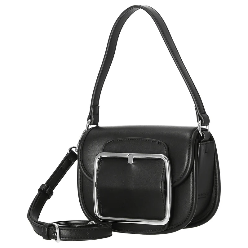 Seidenfelt Grurup - Schultertasche 26 cm (black)