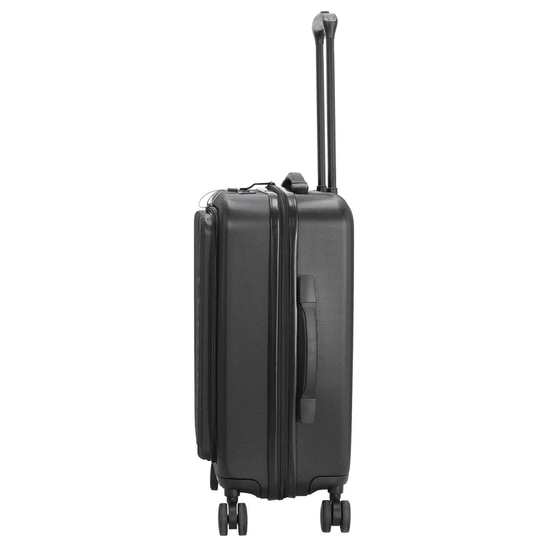 Valentino Bags Lexplor - 4-Rollen-Kabinentrolley mit Vortasche 14" 55 cm (nero)