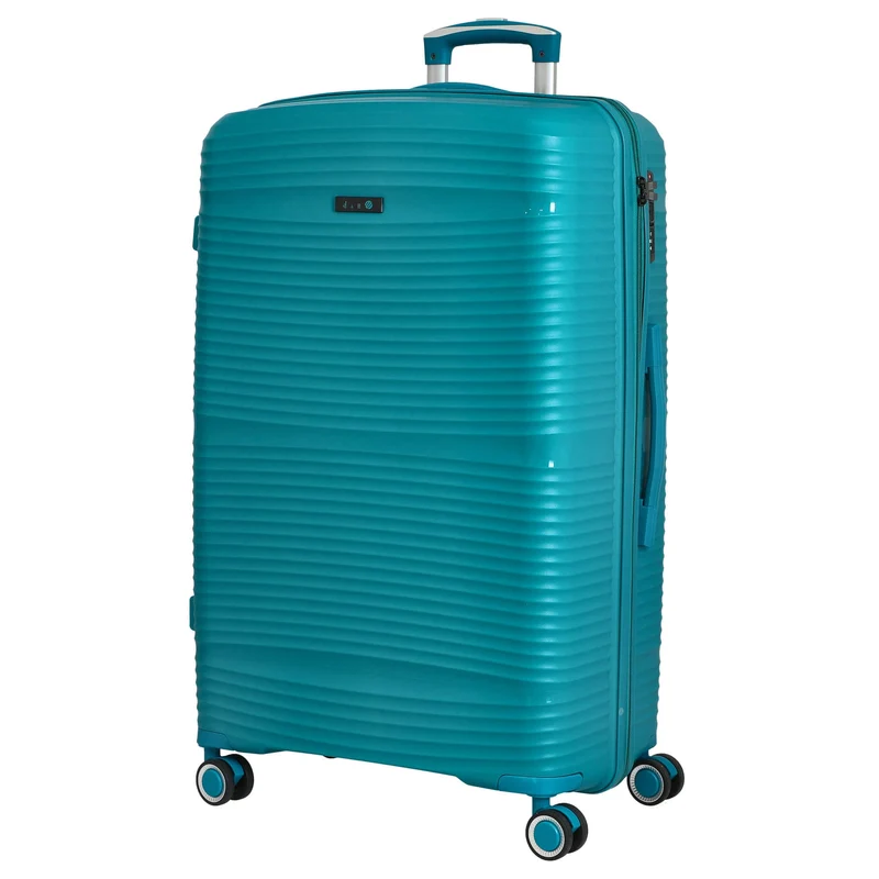 D&N Travel Line 4200 - 4-Rollen Trolley-Set 3tlg (petrol)