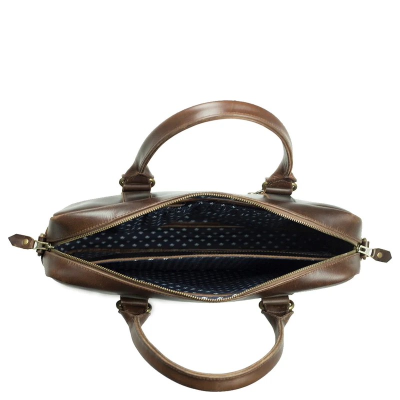 Buckle & Seam Everett - Aktentasche 16" 38 cm (brown)
