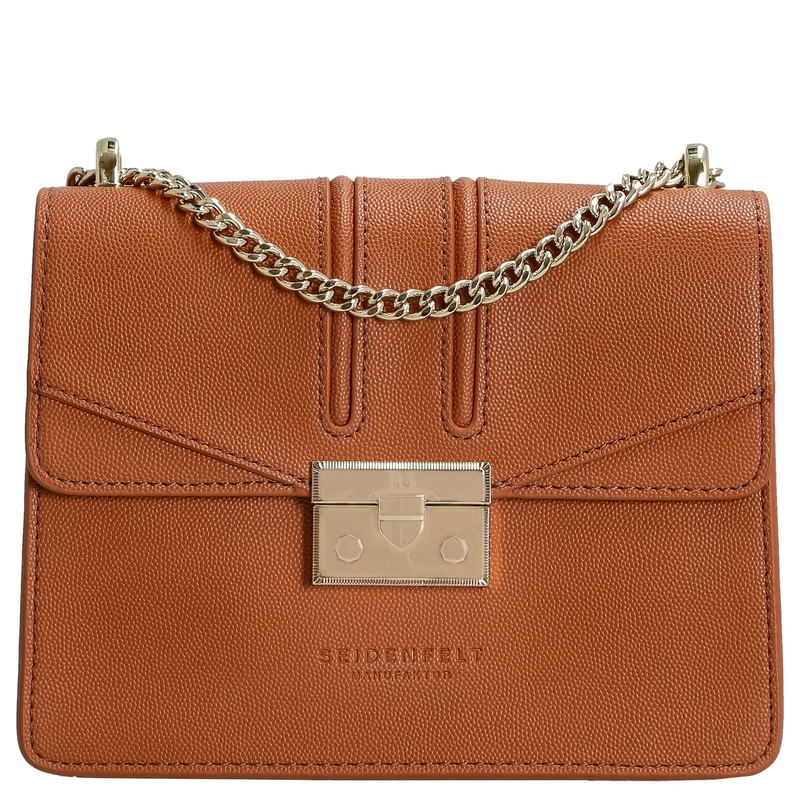 Seidenfelt Roros - Schultertasche 21 cm (caramel)