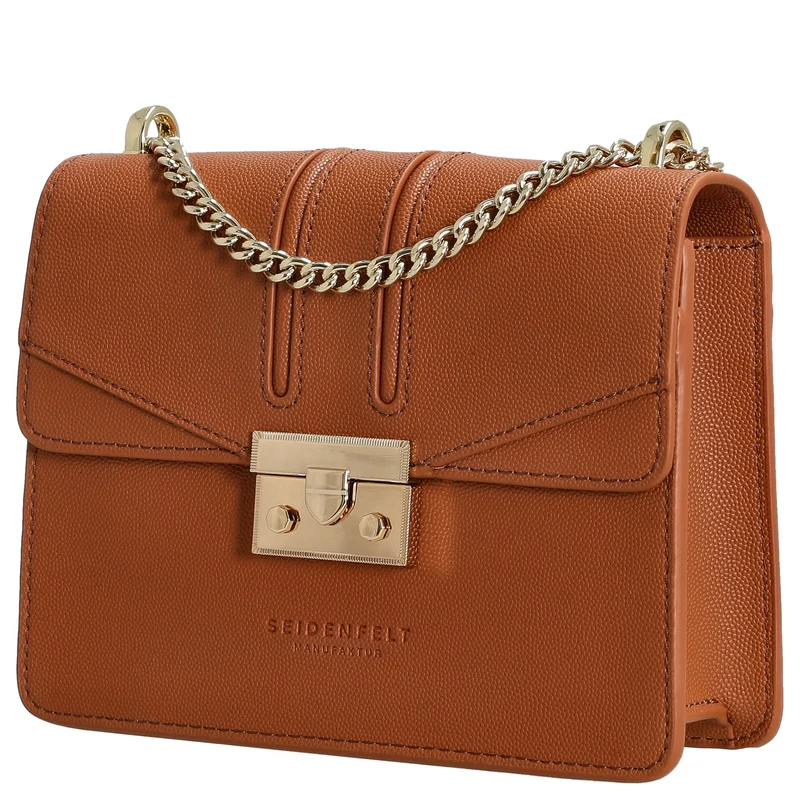 Seidenfelt Roros - Schultertasche 21 cm (caramel)