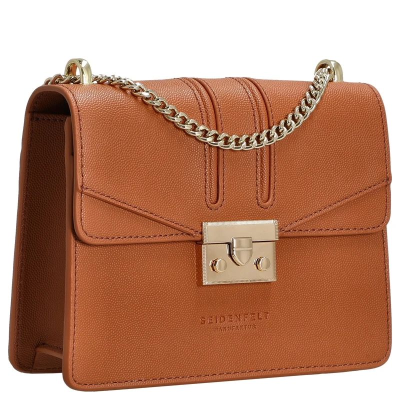 Seidenfelt Roros - Schultertasche 21 cm (caramel)