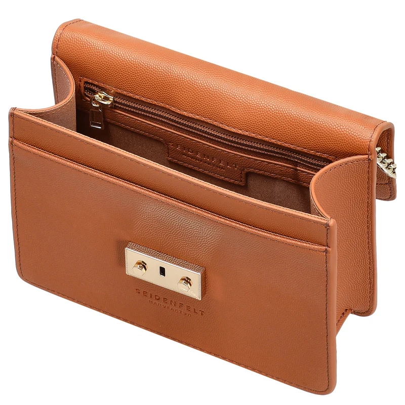 Seidenfelt Roros - Schultertasche 21 cm (caramel)