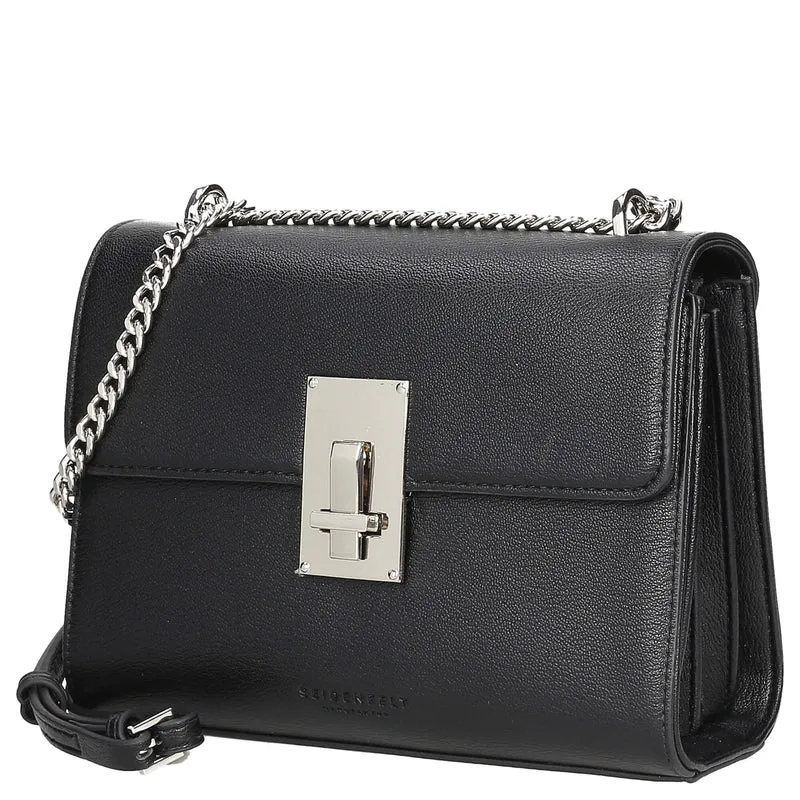 Seidenfelt Linsell Crossbody - Schultertasche 20 cm (black)