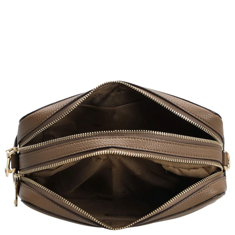 Seidenfelt Bjuv - Umhängetasche 24 cm (olive/gold)