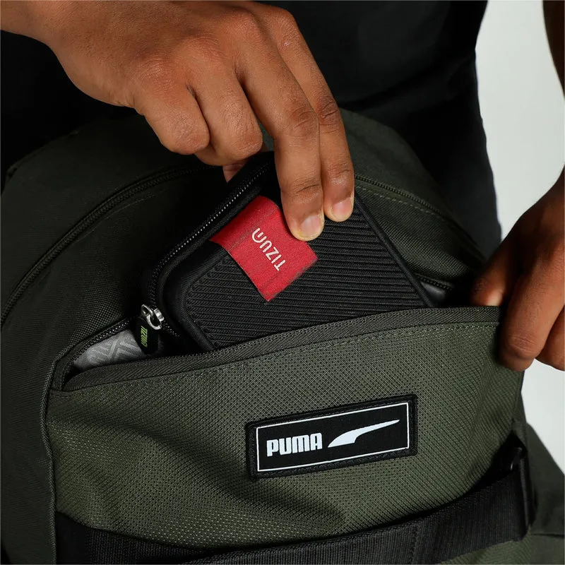 Puma Deck - Rucksack 48 cm (dark olive)