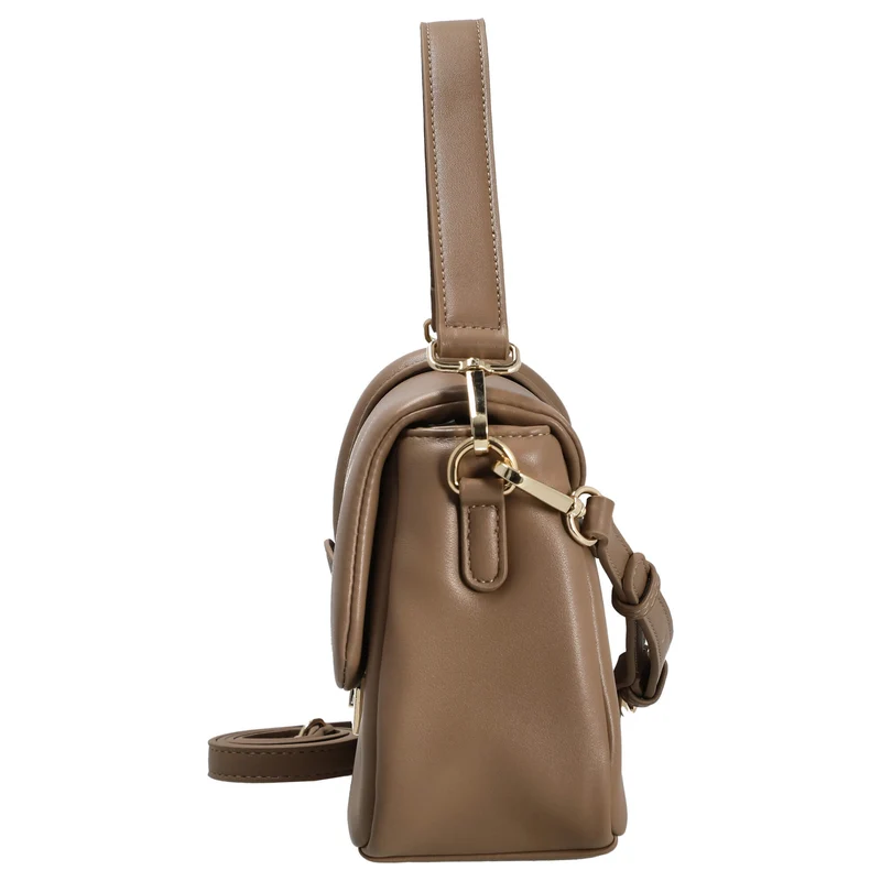 Seidenfelt Dalarna - Schultertasche 30 cm (soft toffee/gold)