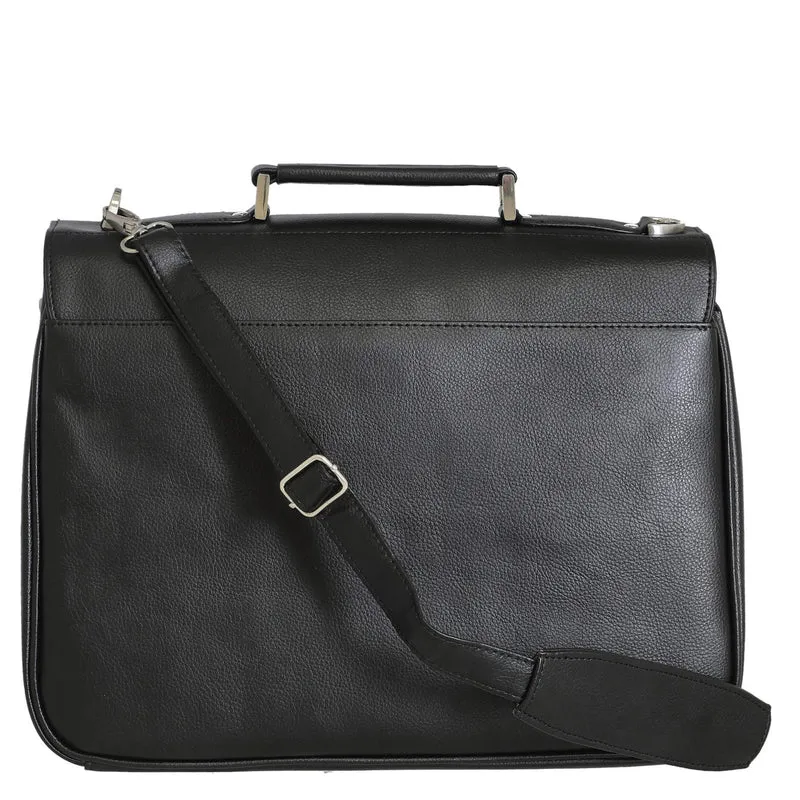 D&N Basic Line PU - Aktentasche 40 cm (schwarz)