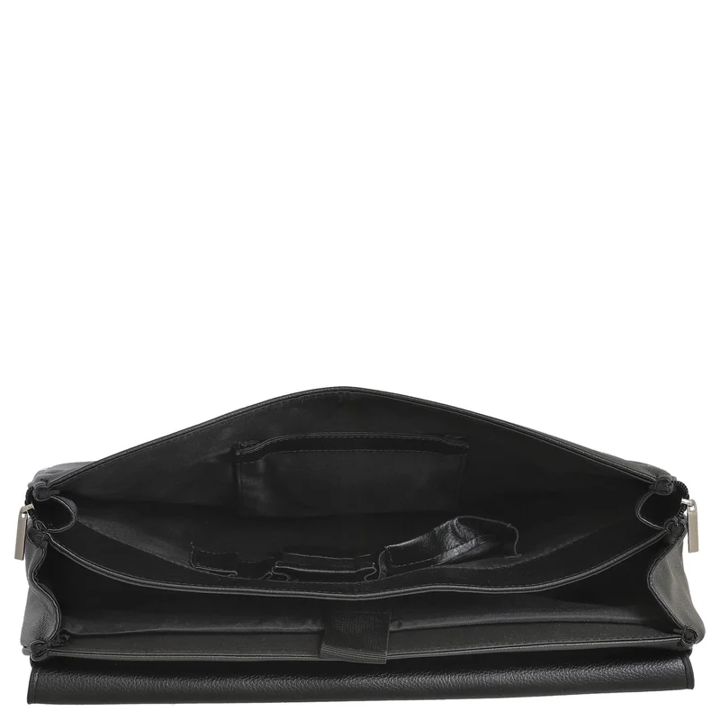 D&N Basic Line PU - Aktentasche 40 cm (schwarz)