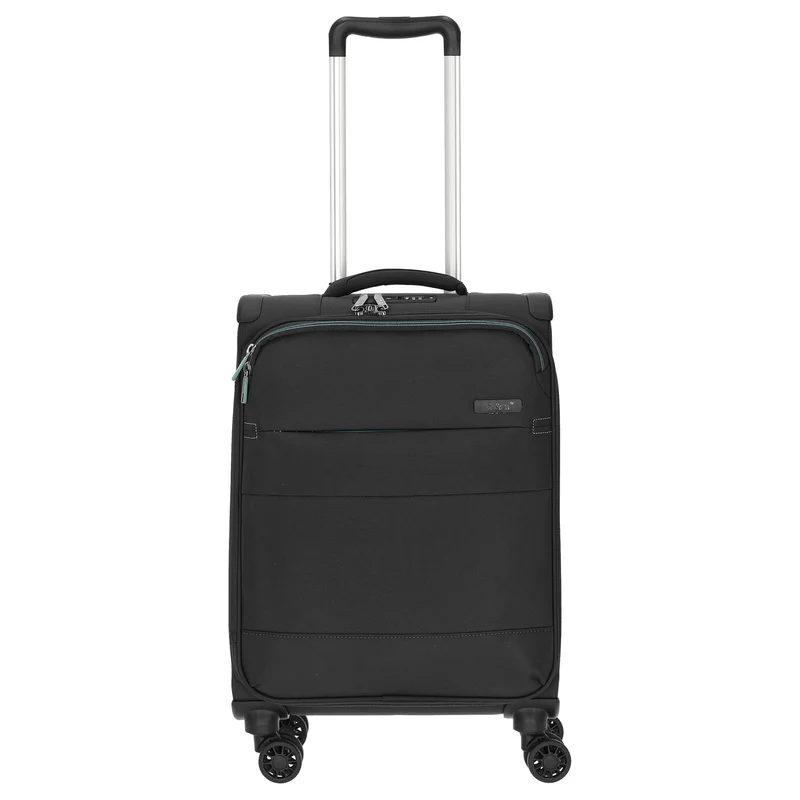 D&N Travel Line 9004 - 4-Rollen-Kabinentrolley S 55 cm (schwarz)