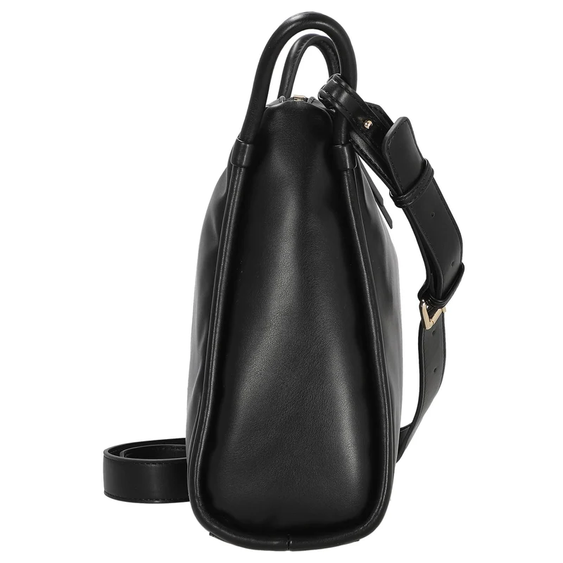 Seidenfelt Kaavi - Umhängetasche 30 cm (black/gold)