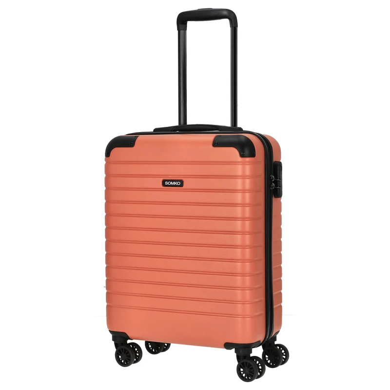 Somko Line - 4-Rollen Kabinentrolley S 55 cm (coral)