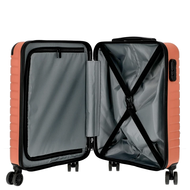 Somko Line - 4-Rollen Kabinentrolley S 55 cm (coral)
