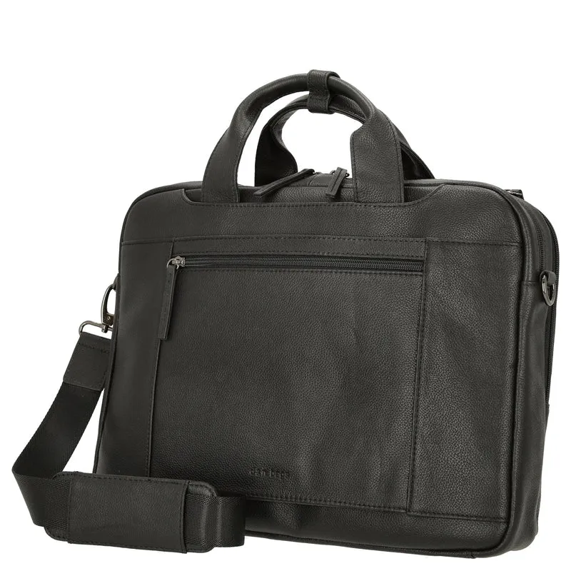 D&N Business Line - Aktentasche 40 cm Leder (black)