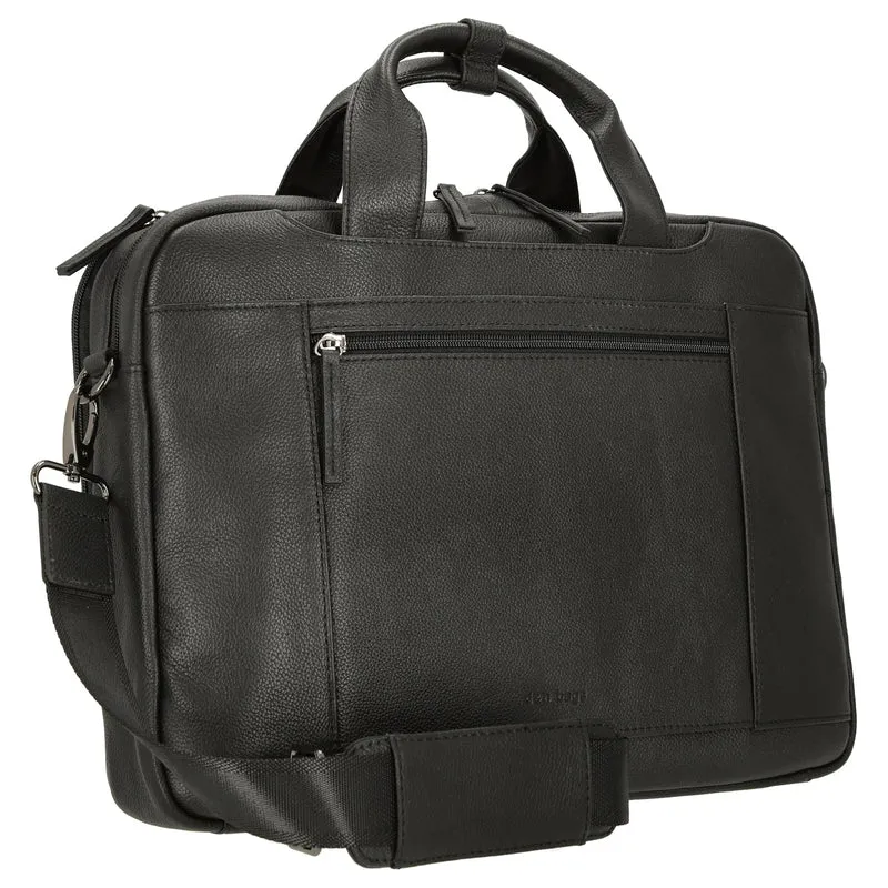 D&N Business Line - Aktentasche 40 cm Leder (black)