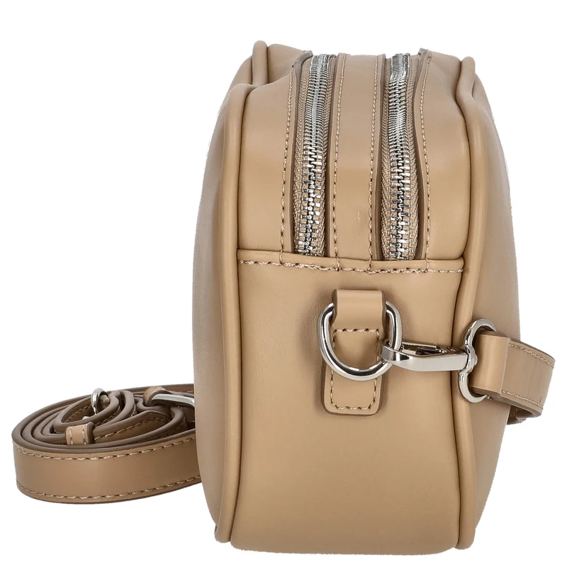 Seidenfelt Hede Box Crossbody - Umhängetasche 21 cm (almond)