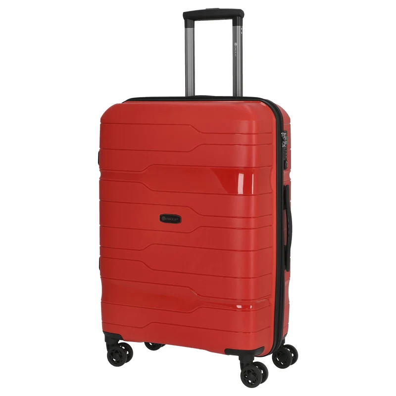 CHECK.IN Memphis - 4-Rollen-Trolley 67 cm (rot)