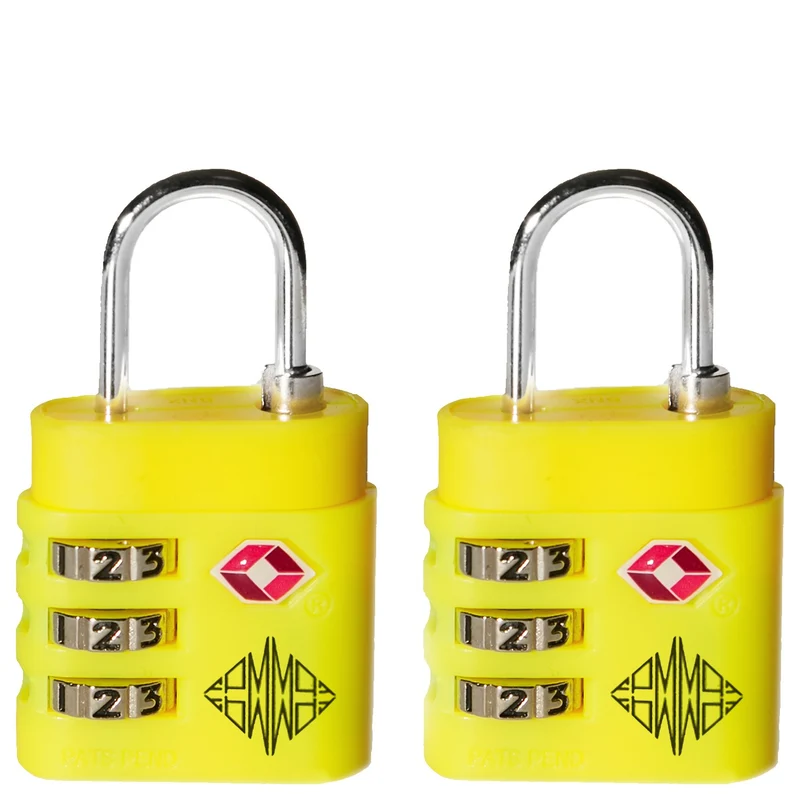 FPM Milano Accessories Padloccks - TSA Schlösser(Paar) (laser lemon)