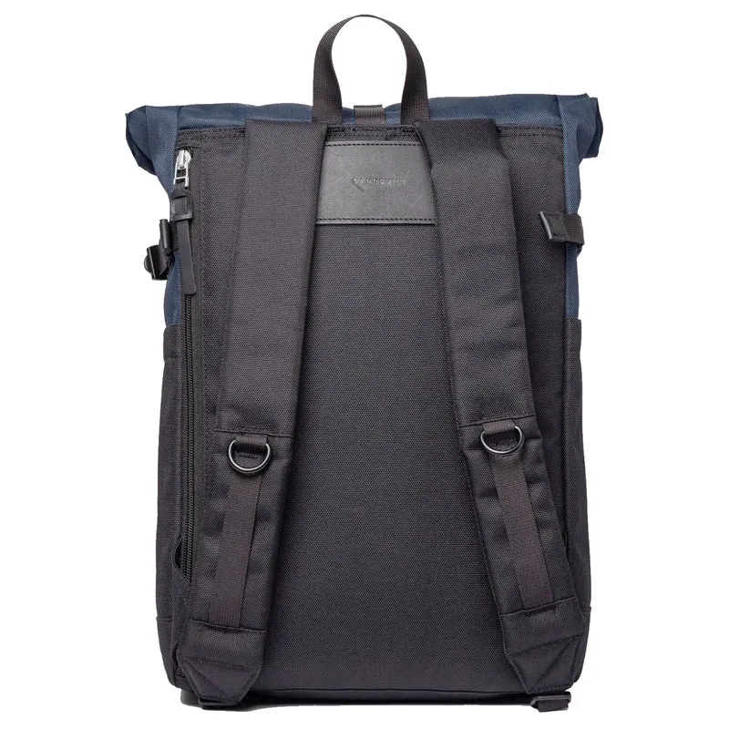 Sandqvist Ilon - Rucksack 14" 60 cm erw. (multi black/navy)