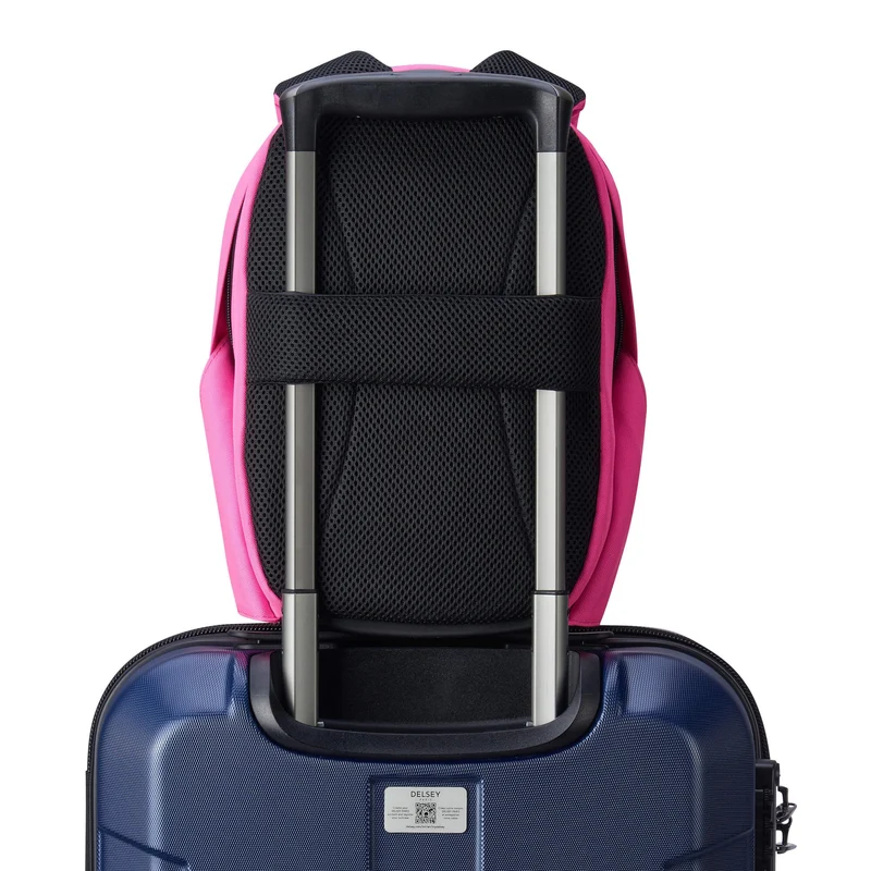 Delsey Paris Securban Mikro - Rucksack mit Tabletfach 9.7" 30 cm (fuchsia)