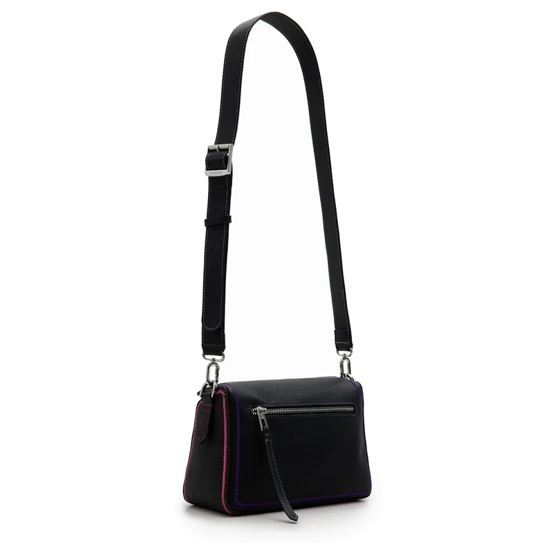 Desigual Cleo Black Phuket - Schultertasche Mini 22.5 cm (black)
