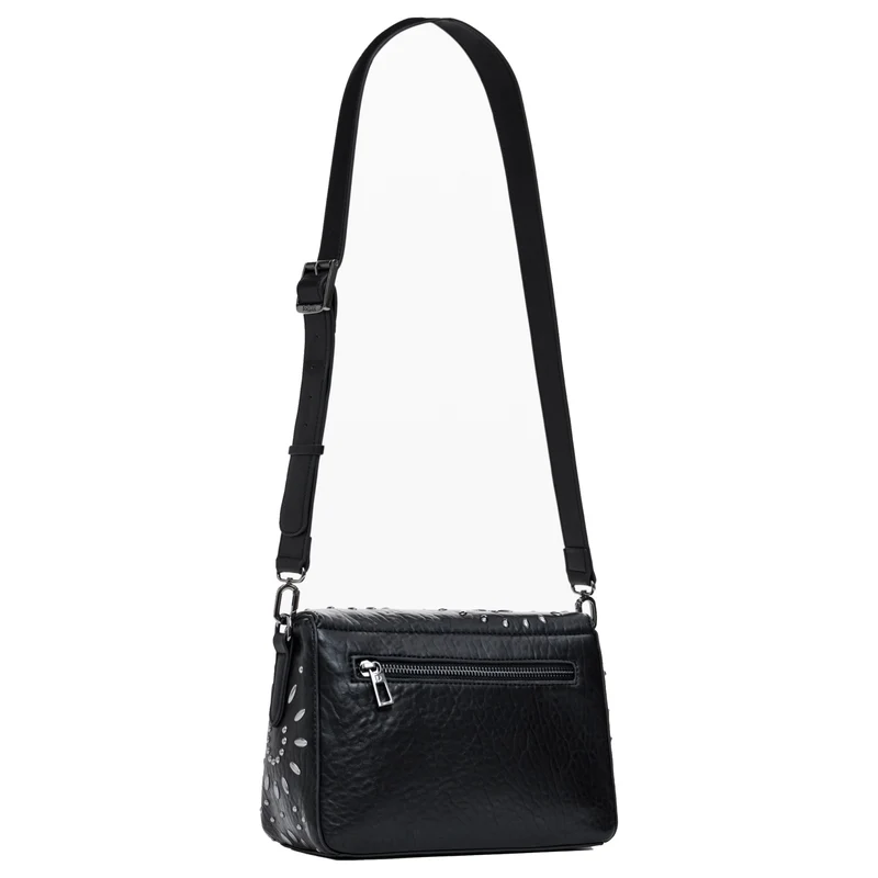 Desigual Metal Dandelion Phuket - Schultertasche Mini (black)