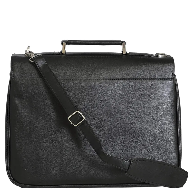 D&N Basic Line PU - Aktentasche 40 cm (schwarz)