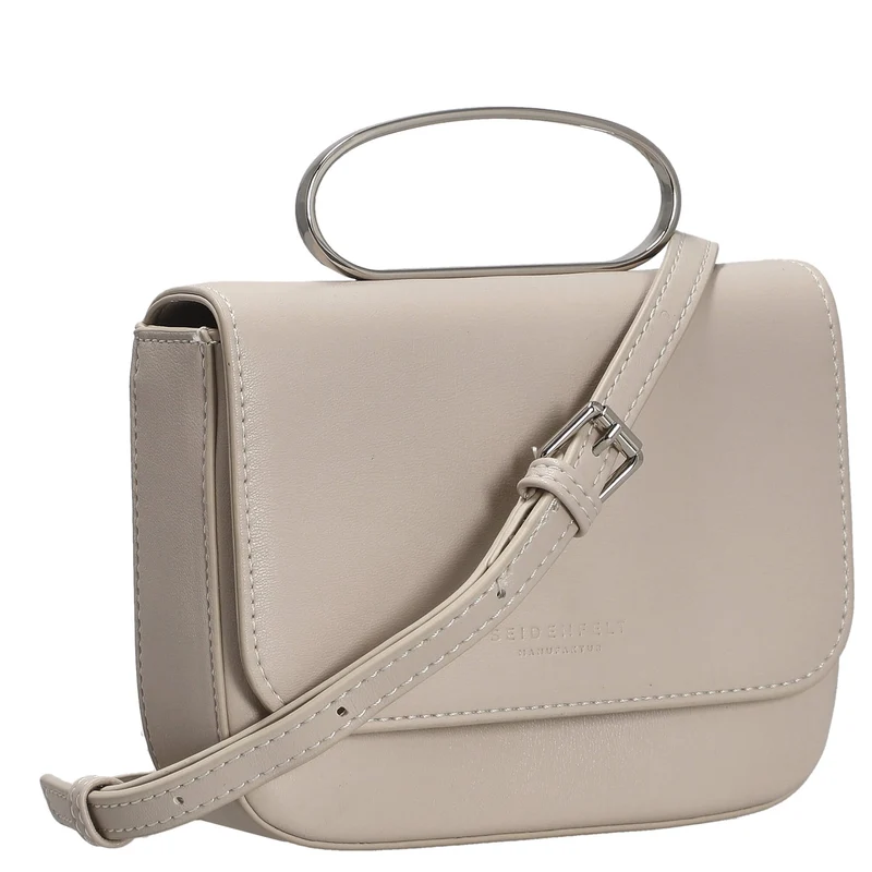 Seidenfelt SFM227 Crossbag - Umhängetasche 16 cm (cream/silver)