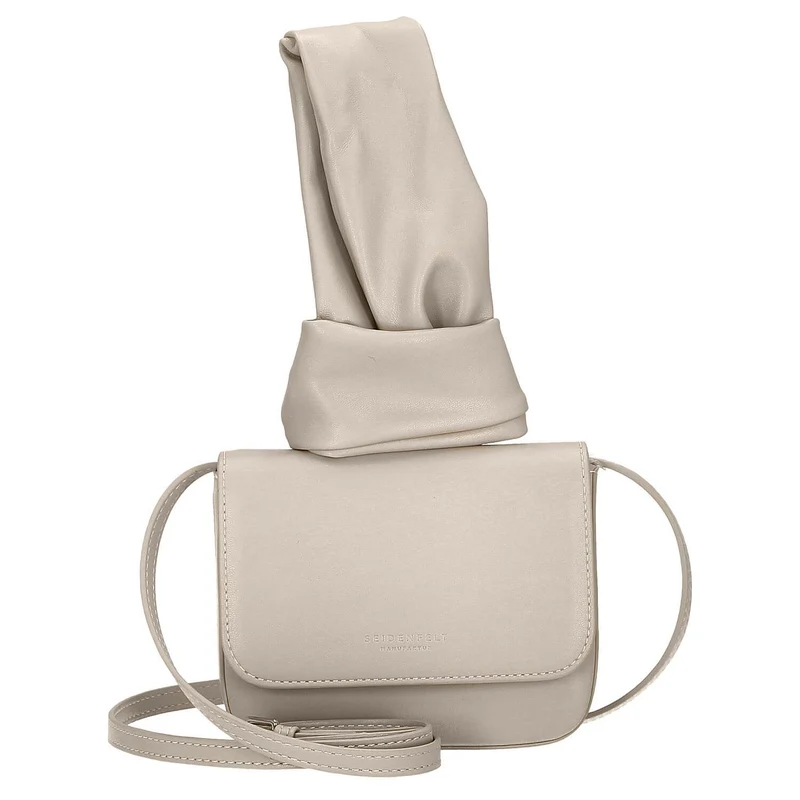 Seidenfelt SFM227 Crossbag - Umhängetasche 16 cm (cream/silver)
