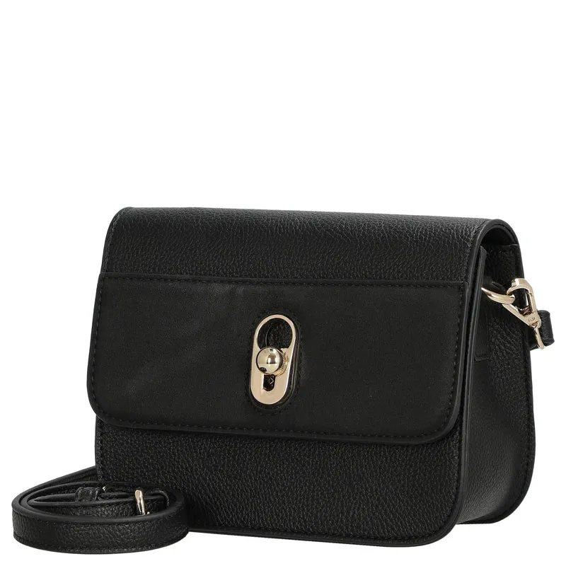 Seidenfelt SFM215 - Schultertasche 19 cm (black/gold)