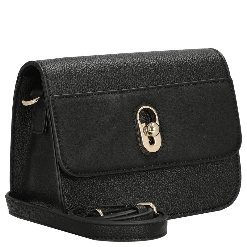 Seidenfelt SFM215 - Schultertasche 19 cm (black/gold)