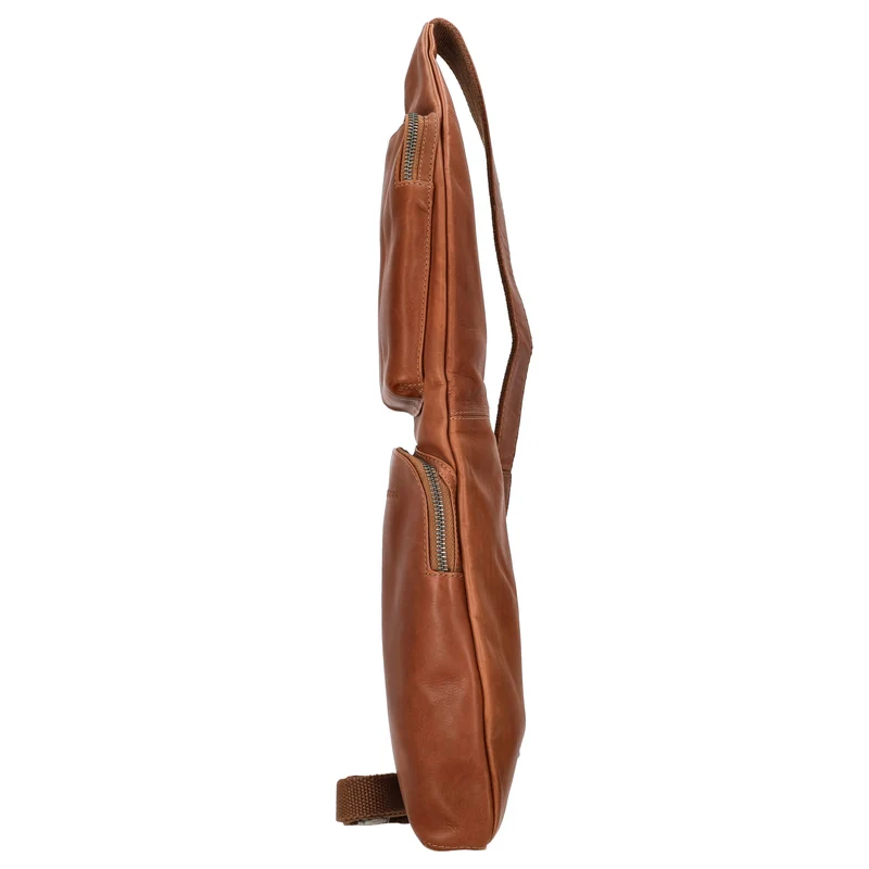 The Chesterfield Brand Logan - Umhängetasche 53 cm (cognac)