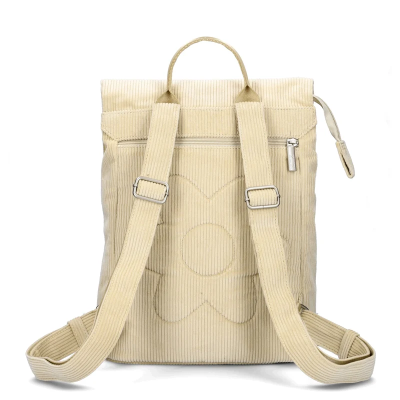 zwei Mademoiselle MR13 - Rucksack 35 cm (cord-creme)