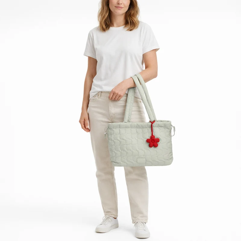 Seidenfelt Vaala - Shopper 43 cm (jelly mint)