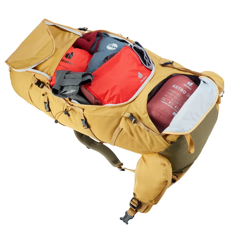 Deuter Aircontact Core 65 + 10 SL - Women's Trekkingrucksack 84 cm (savanna-nori)