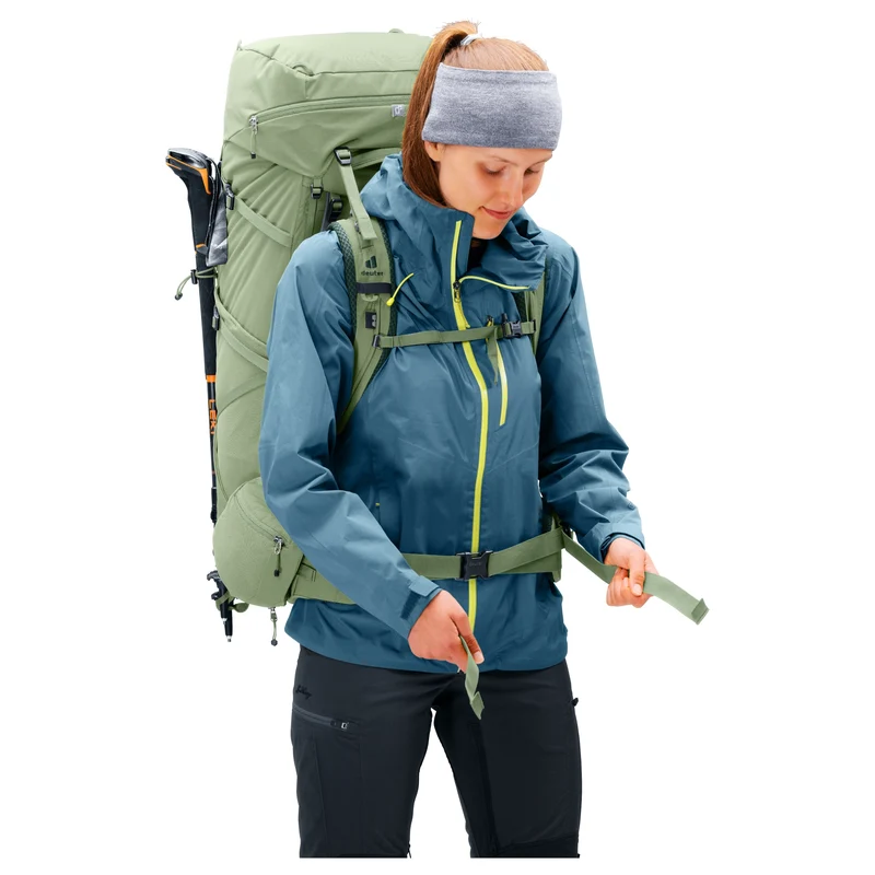 Deuter Aircontact Core 55 + 10 SL - Trekkingrucksack (grove-ivy)