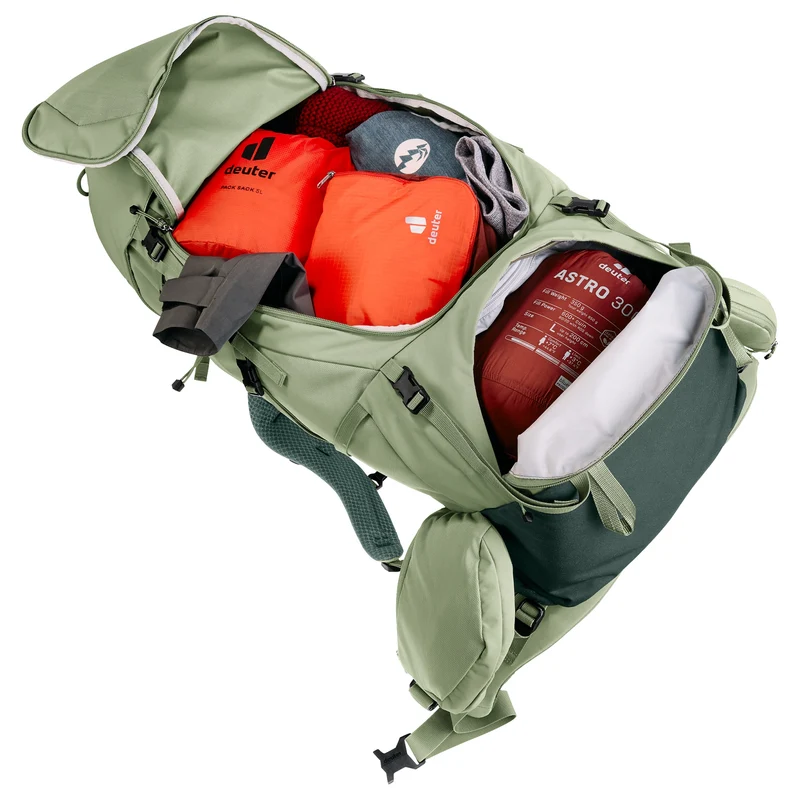 Deuter Aircontact Core 45 + 10 SL - Trekkingrucksack 82 cm (grove-ivy)