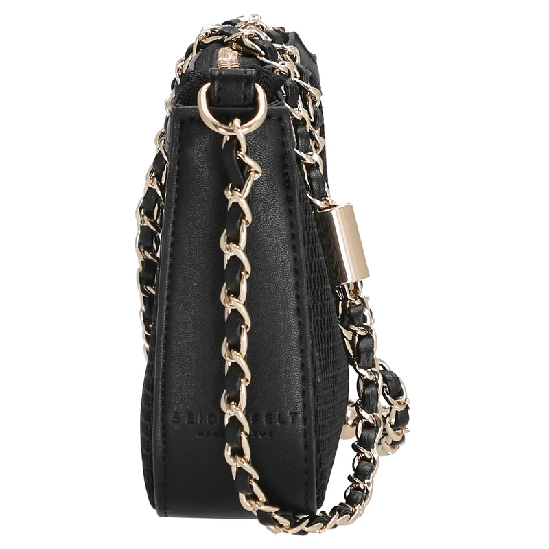 Seidenfelt Halkia - Umhängetasche 20 cm (black)