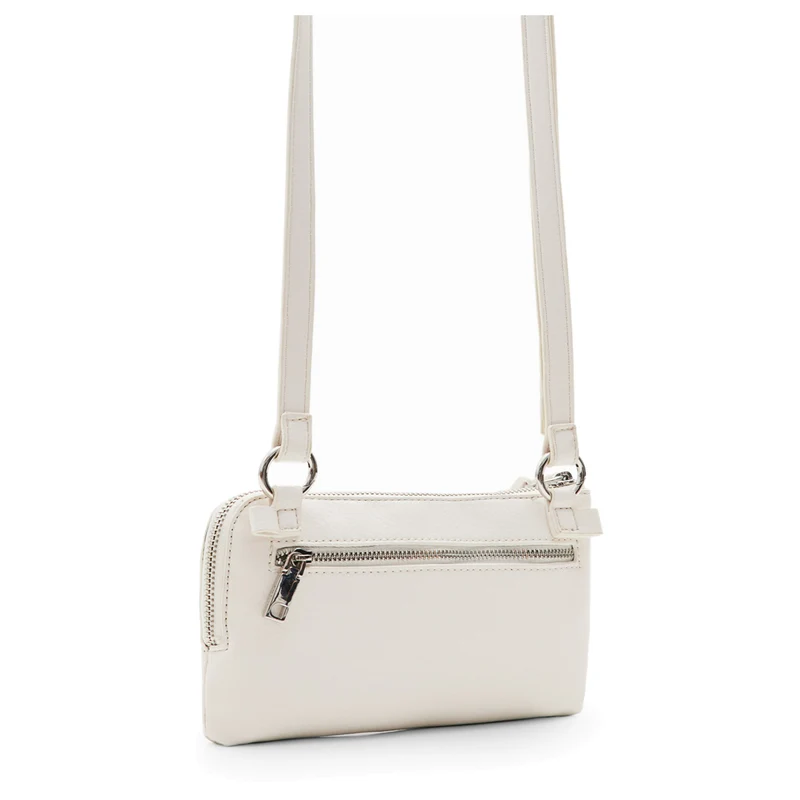 Desigual Half Logo 24 Lisa - Umhängetasche 20 cm (white)