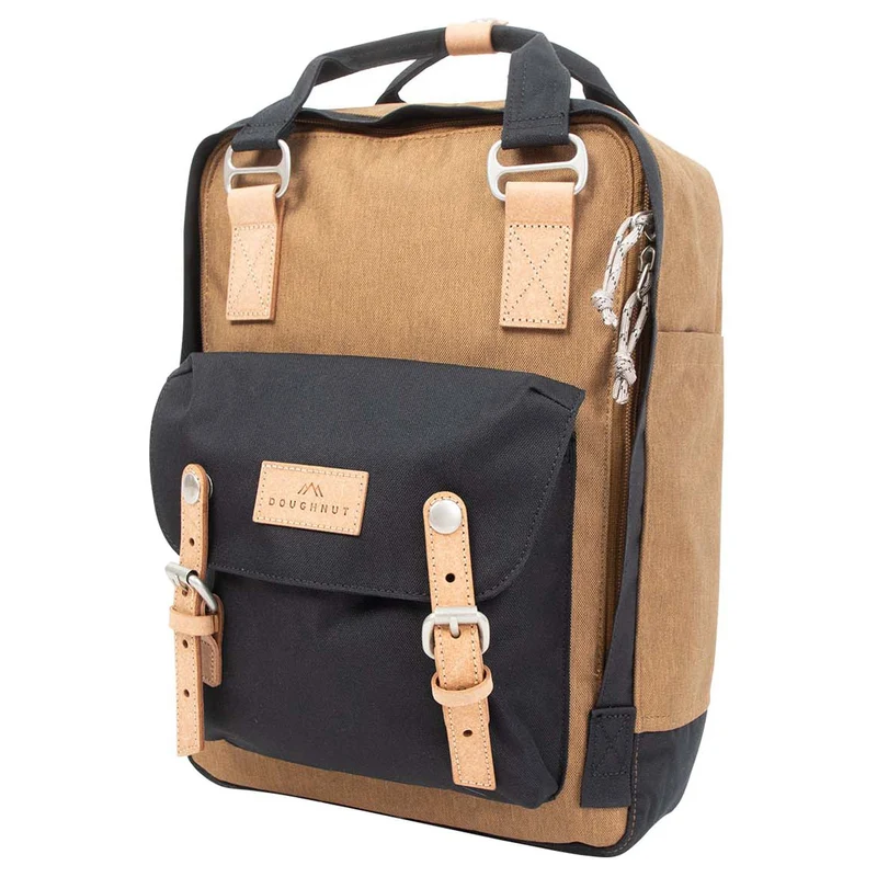 Doughnut Macaroon Euro 16 - Rucksack 38 cm (khaki x black)