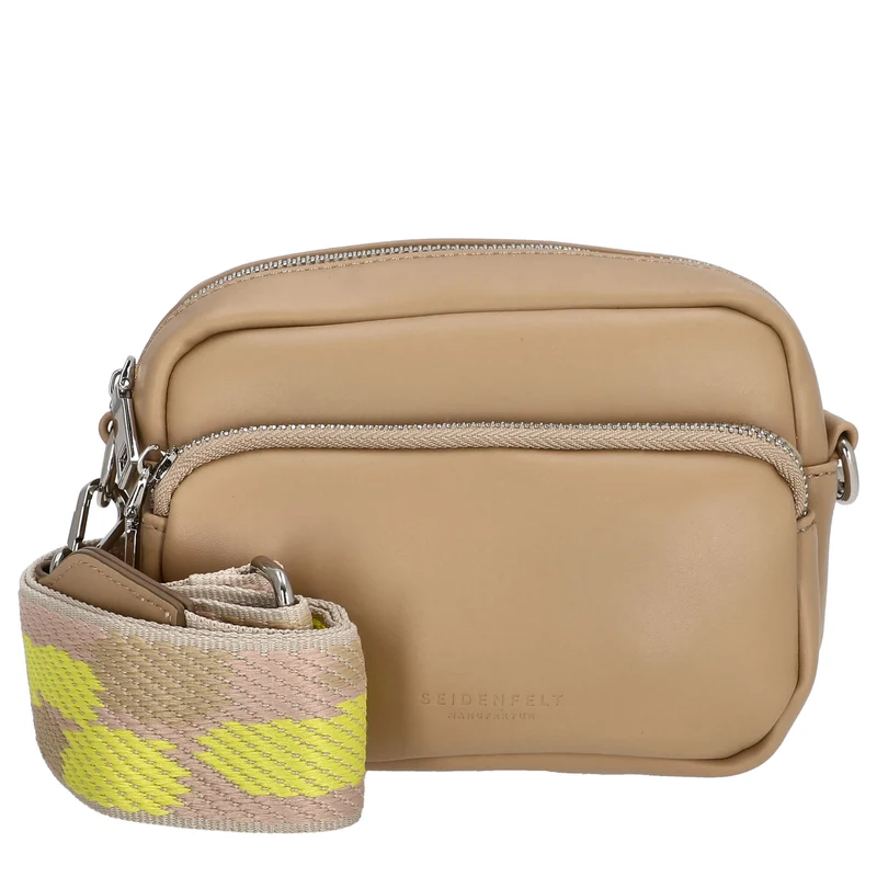 Seidenfelt Hede Crossbody - Umhängetasche 17 cm (almond)