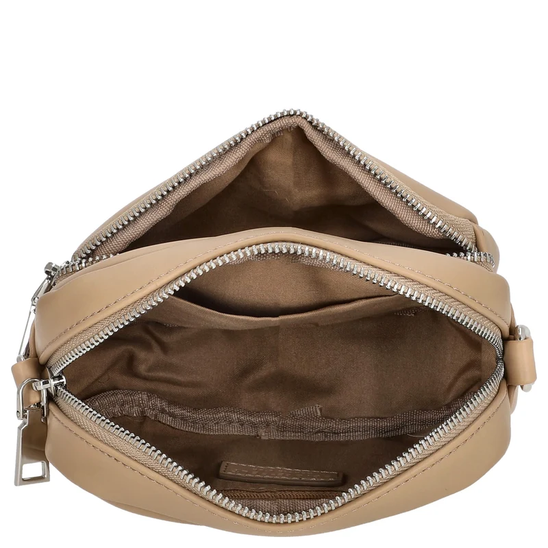 Seidenfelt Hede Crossbody - Umhängetasche 17 cm (almond)