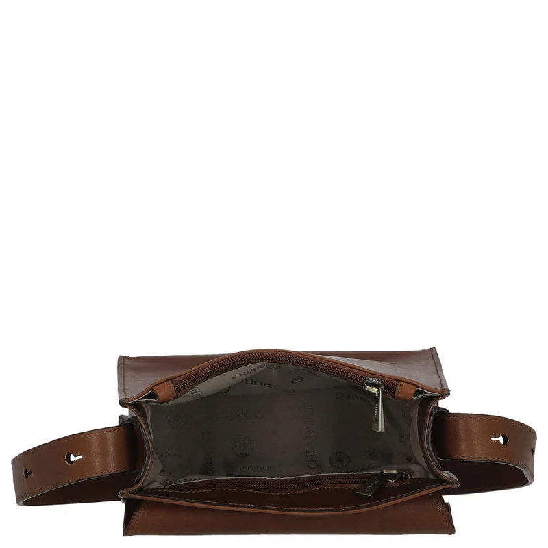 Chiarugi Classic - Schultertasche 23 cm (braun)