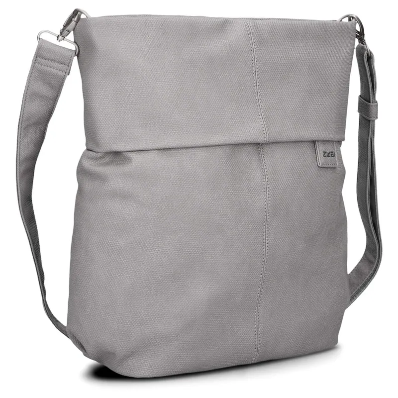 zwei Mademoiselle M140 - Schultertasche 35 cm (canvas-grey)