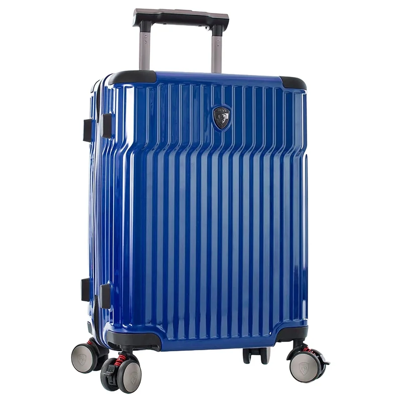Heys Tekno - 4-Rollen-Kabinentrolley S 15.6" 53 cm USB (blue)
