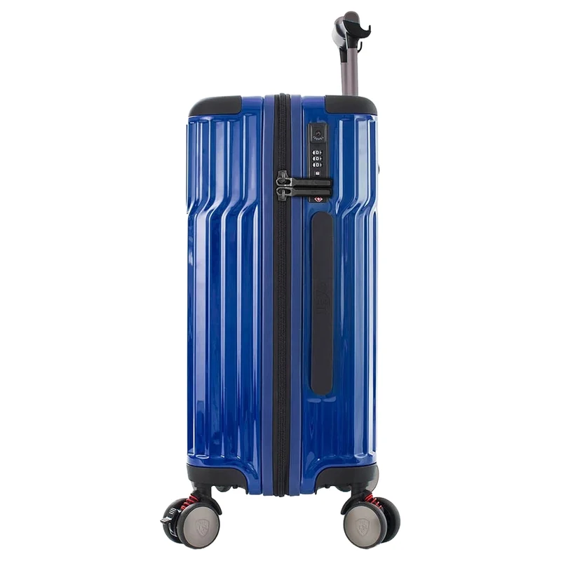 Heys Tekno - 4-Rollen-Kabinentrolley S 15.6" 53 cm USB (blue)