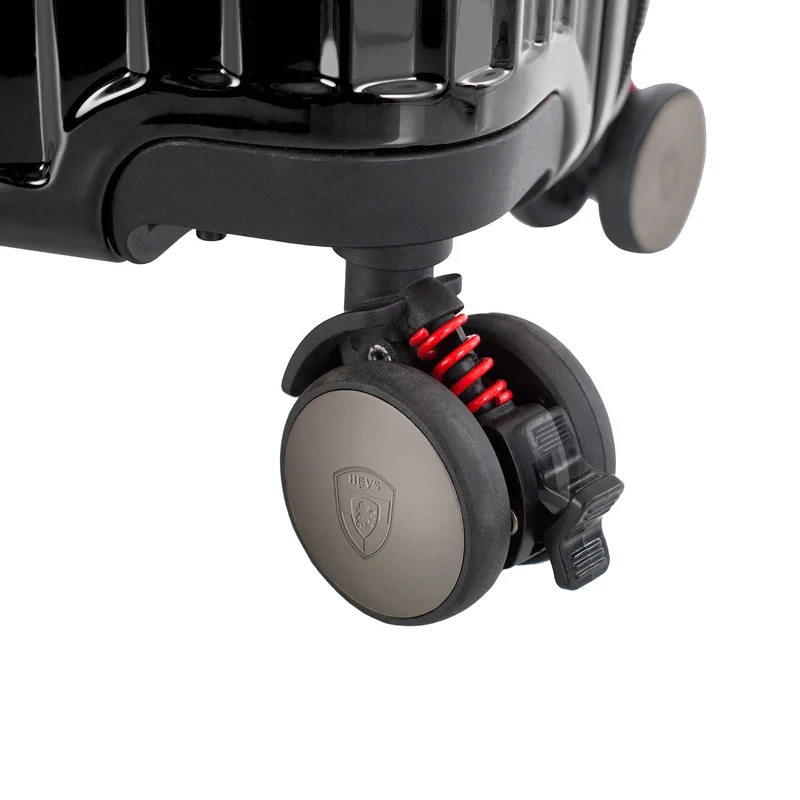 Heys Tekno - 4-Rollen-Kabinentrolley S 15.6" 53 cm USB (black)