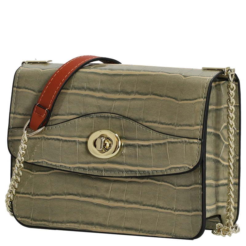 Seidenfelt Tuuli Small - Umhängetasche 17 cm (smoke green/gold)