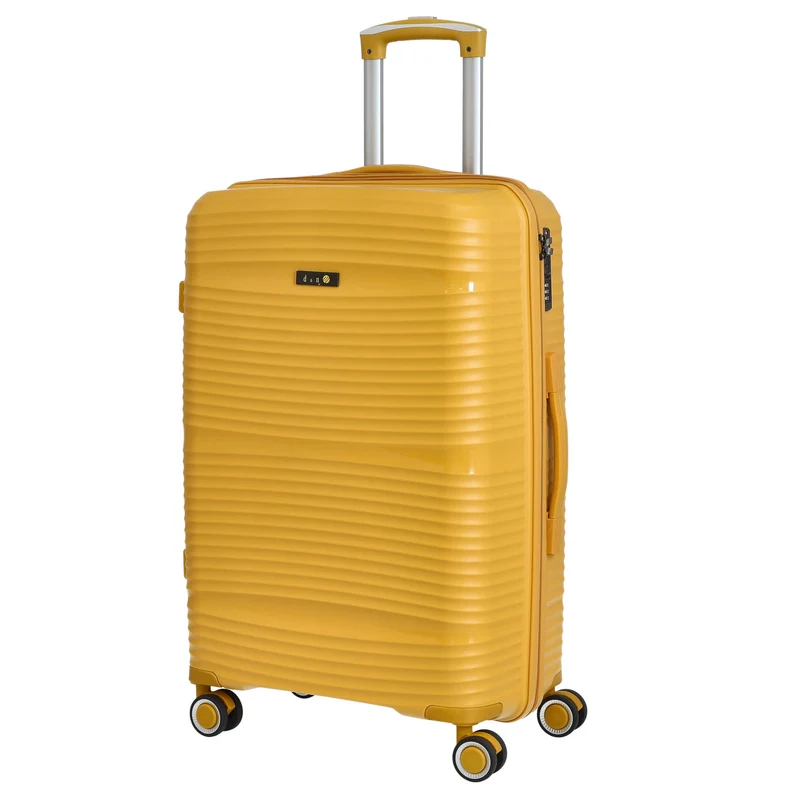 D&N Travel Line 4200 - 4-Rollen-Trolley M 67 cm (yellow)